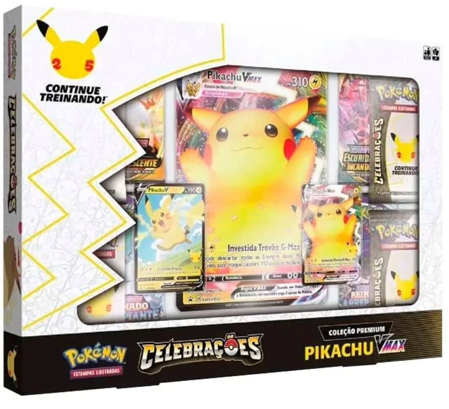 Carta Pokémon Pikachu Vmax Português Original