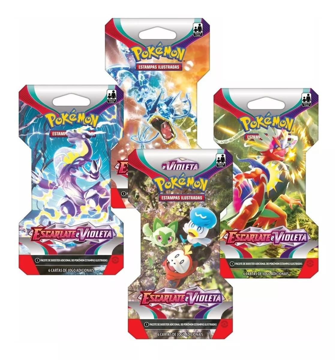 Jogo De Carta Pokemon Escarlate E Violeta 151 Com 1 Booster (6