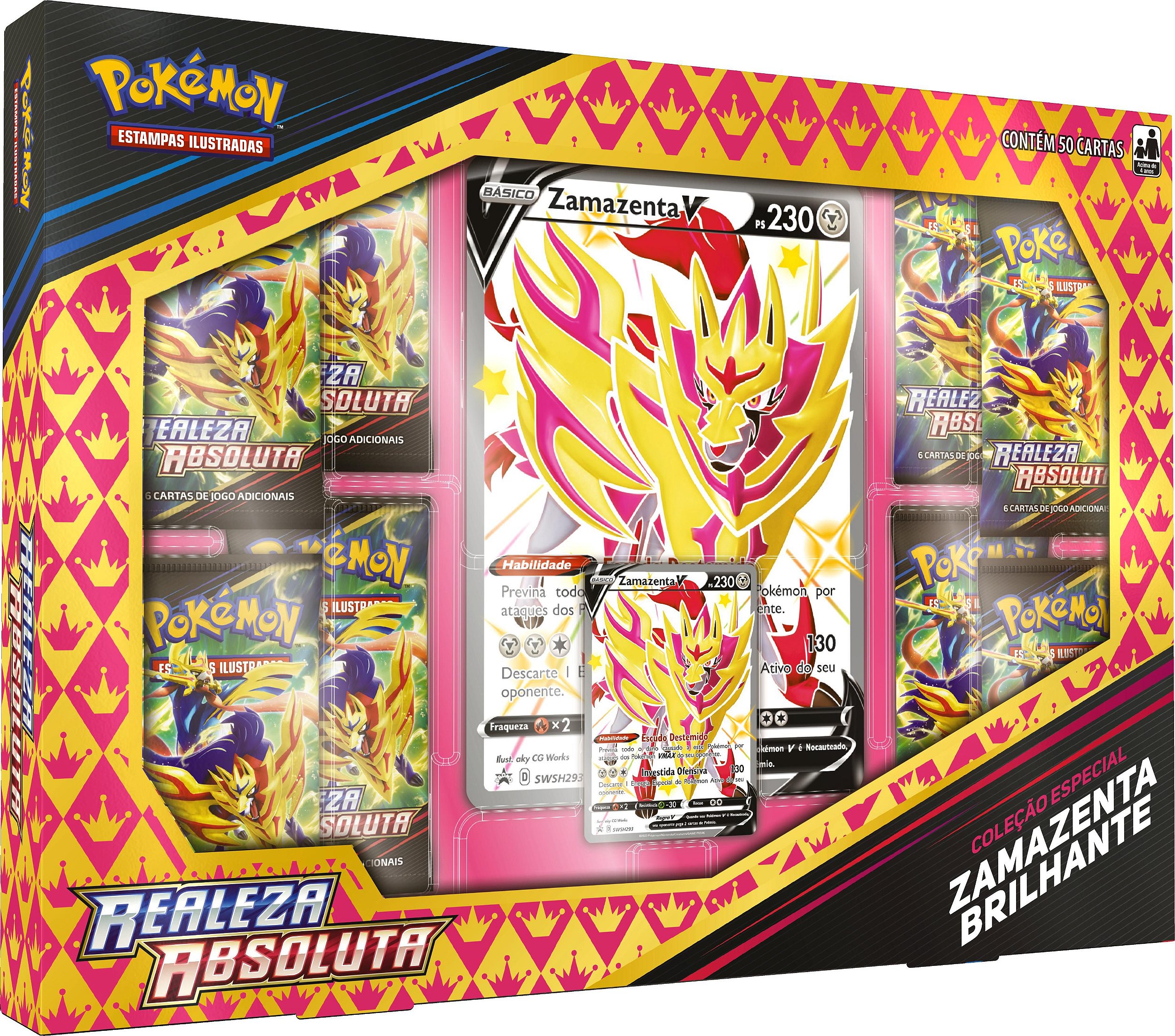 Box Pokémon- Realeza Absoluta Regieleki V - Copag