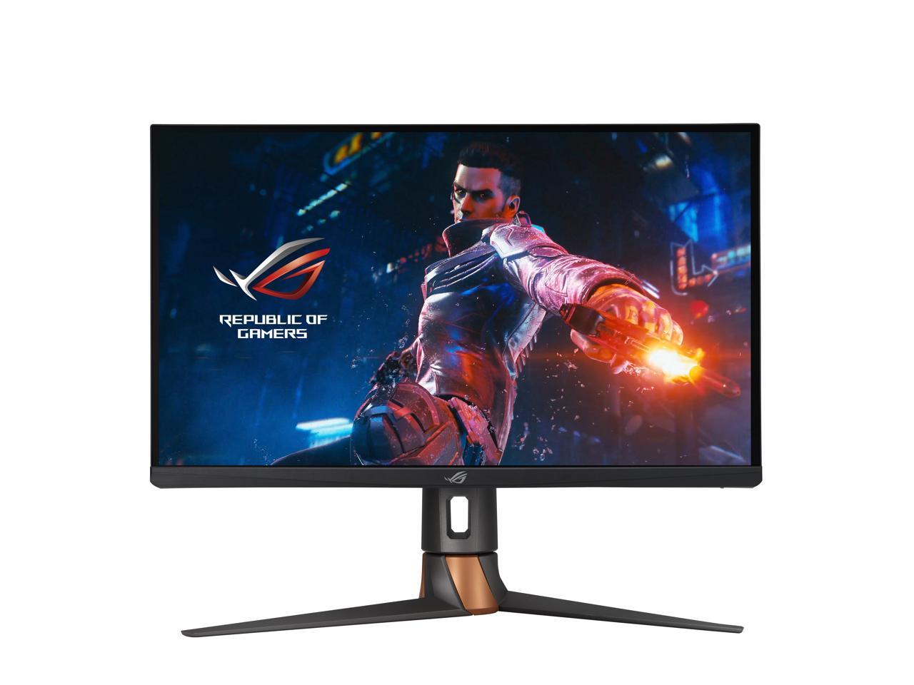 Monitor Asus ROG Swift 27, 360Hz, 1ms, HDMI e DisplayPort, 135% sRGB, HDR,  G-Sync, Altura Ajustável, VESA - PG27AQN