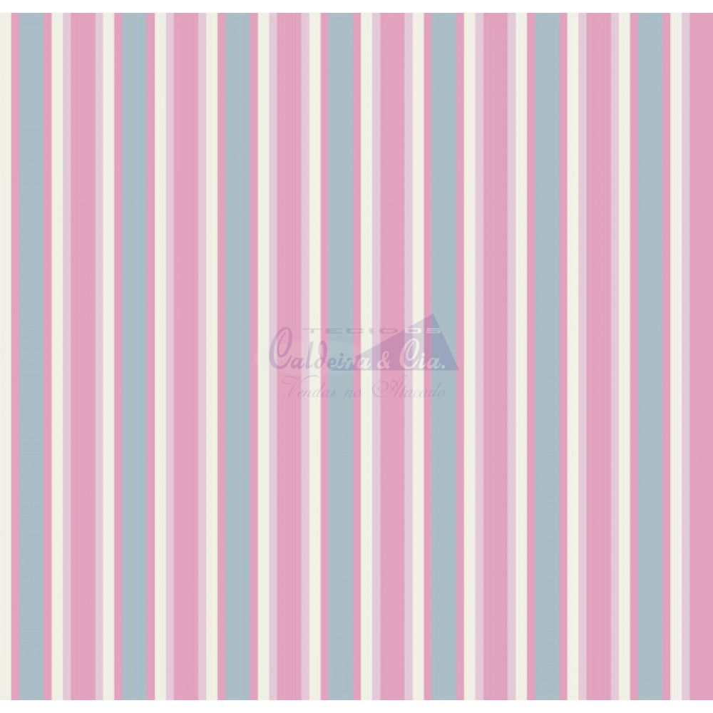 Papel de Parede Infantil Xadrez Azul - Provence Home & Baby