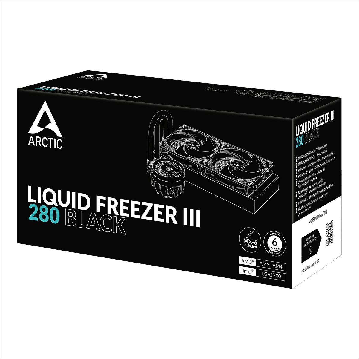 Liquid Freezer III 280 A-RGB (Black) | Multicompatible All
