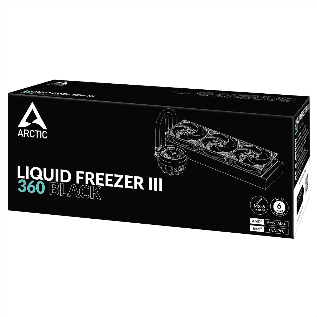 Water Cooler ARCTIC Liquid Freezer III 360mm Intel/AMD