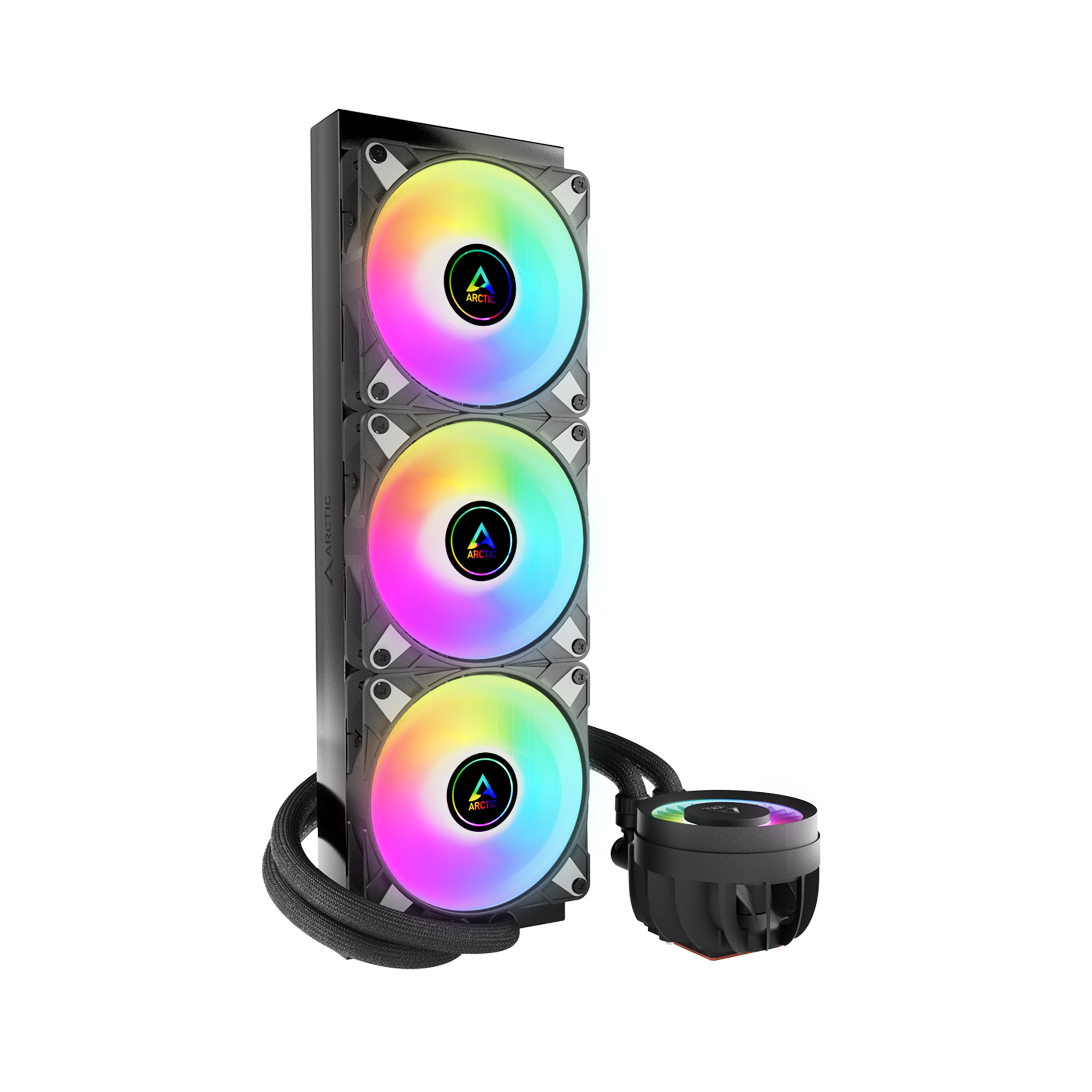 Water Cooler ARCTIC Liquid Freezer III 360mm ARGB Preto Intel/AMD