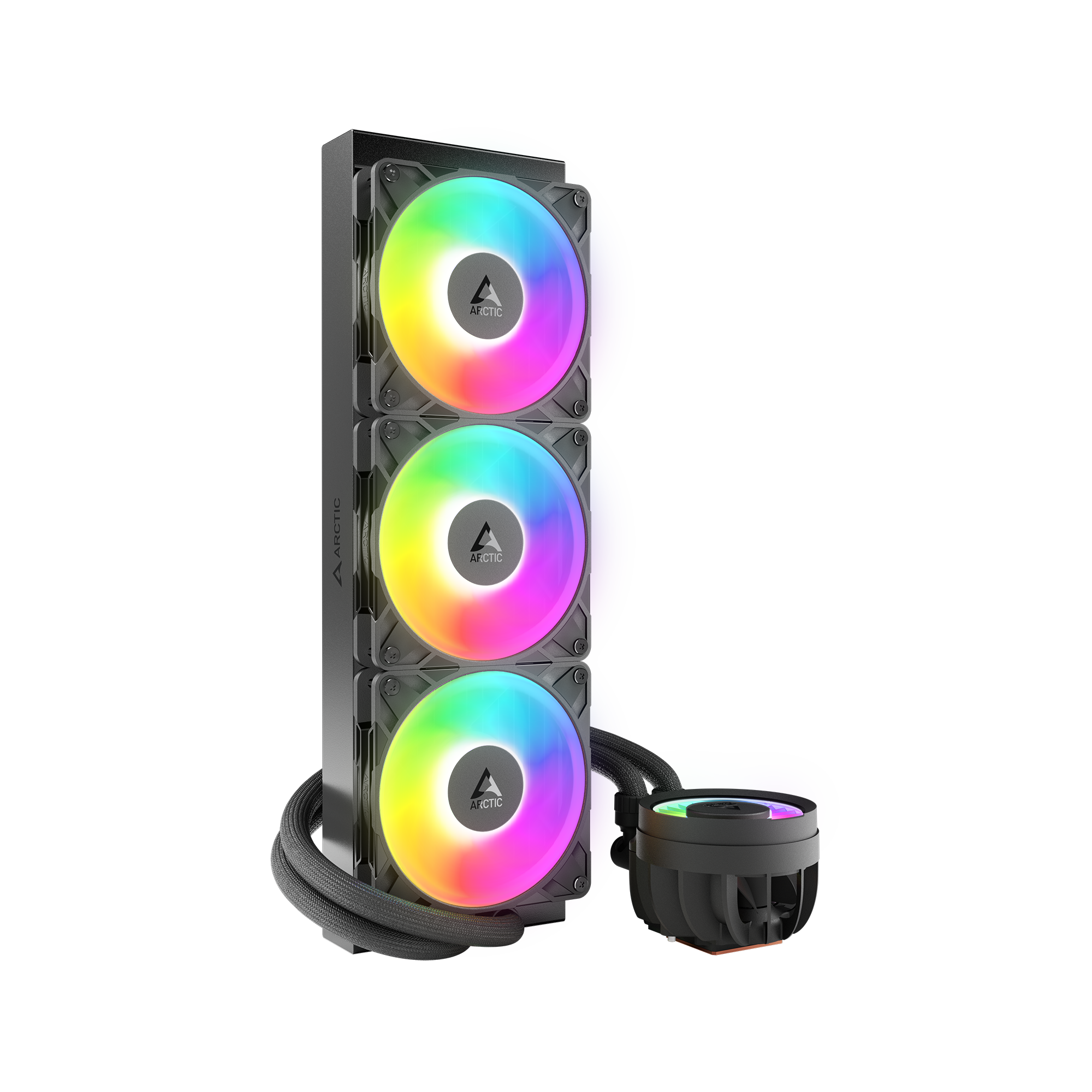 Water Cooler Arctic Liquid Freezer III Pro 360mm, ARGB Preto Intel