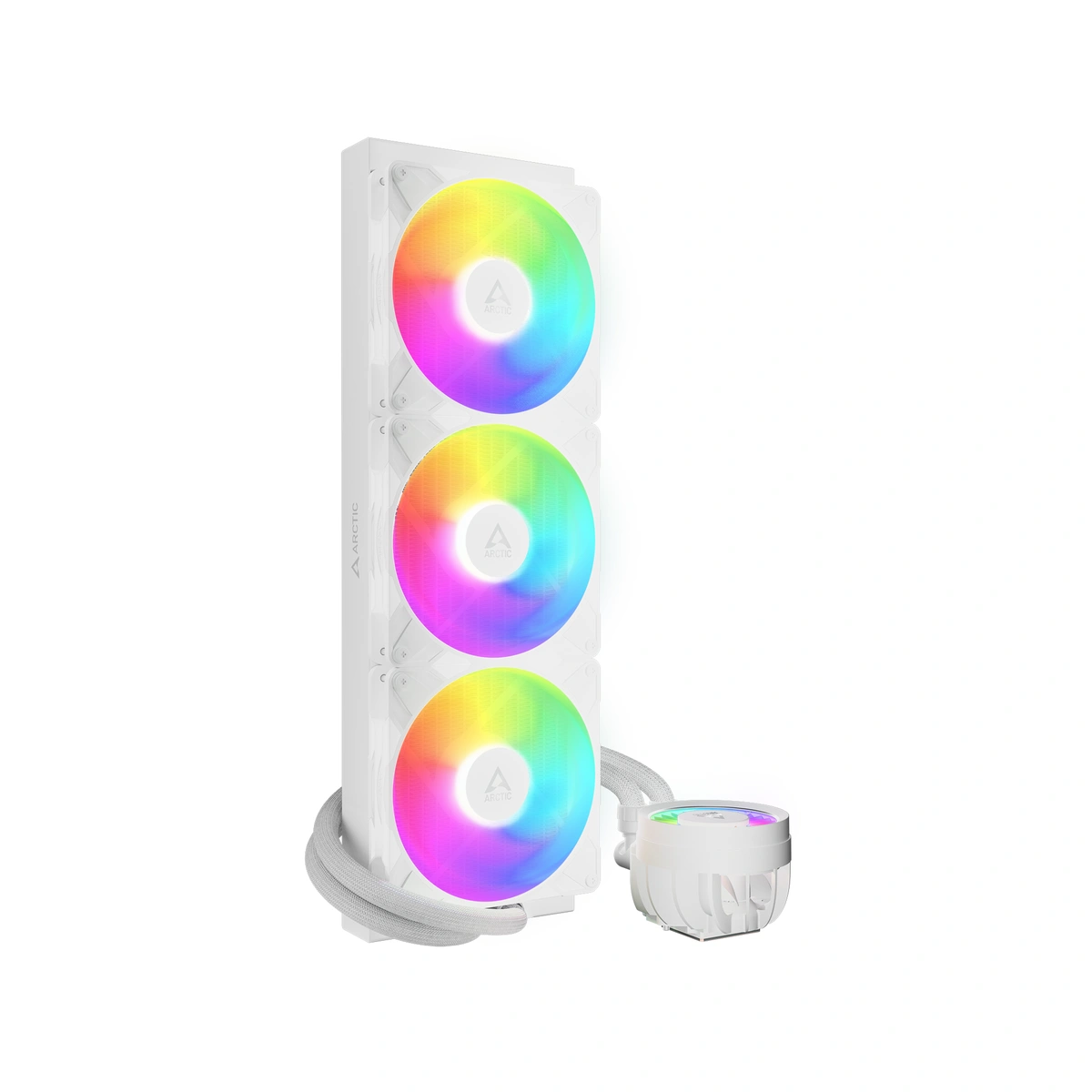 Water Cooler ARCTIC Liquid Freezer III Pro 420 A-RGB White Intel