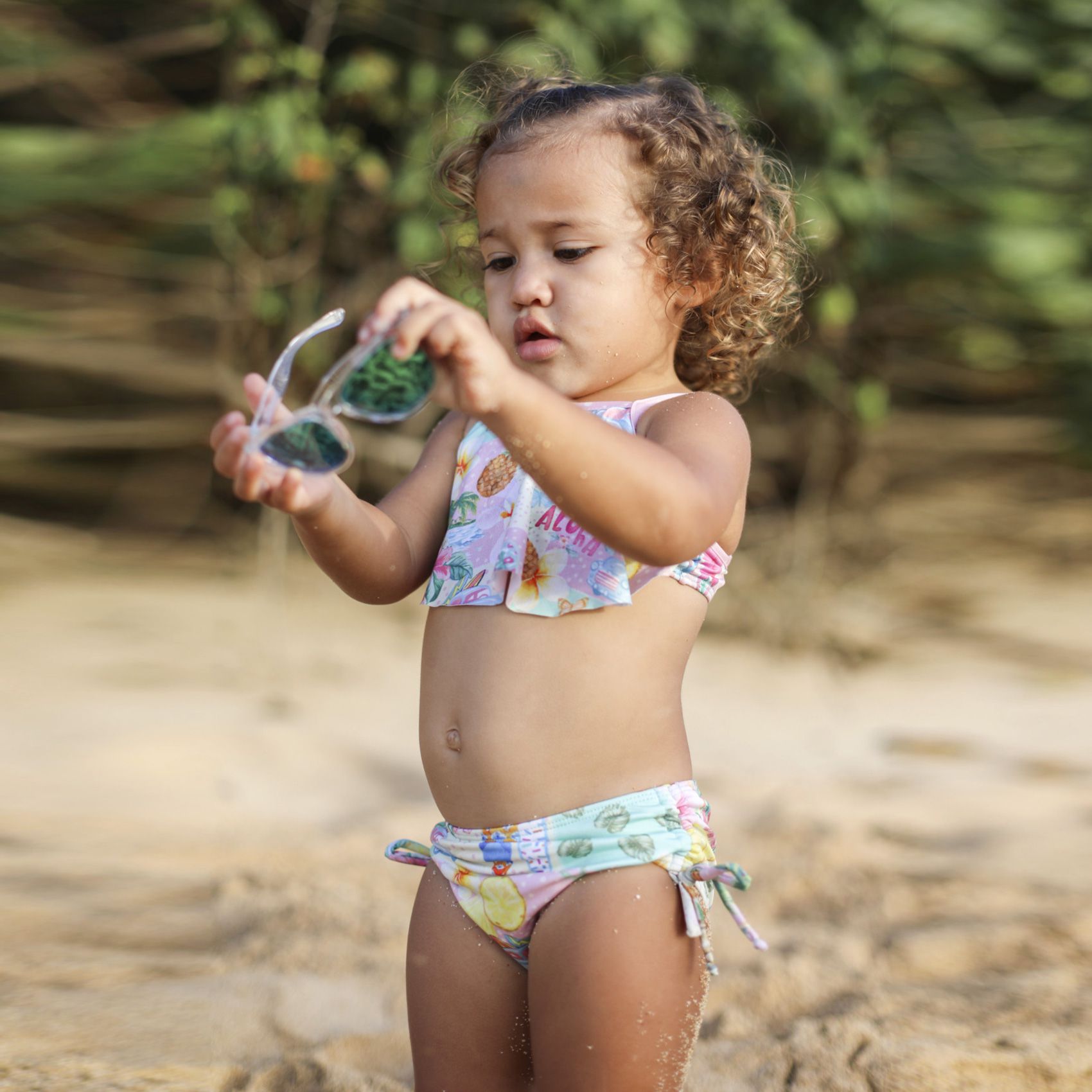 Biquíni Infantil Menina Estampado