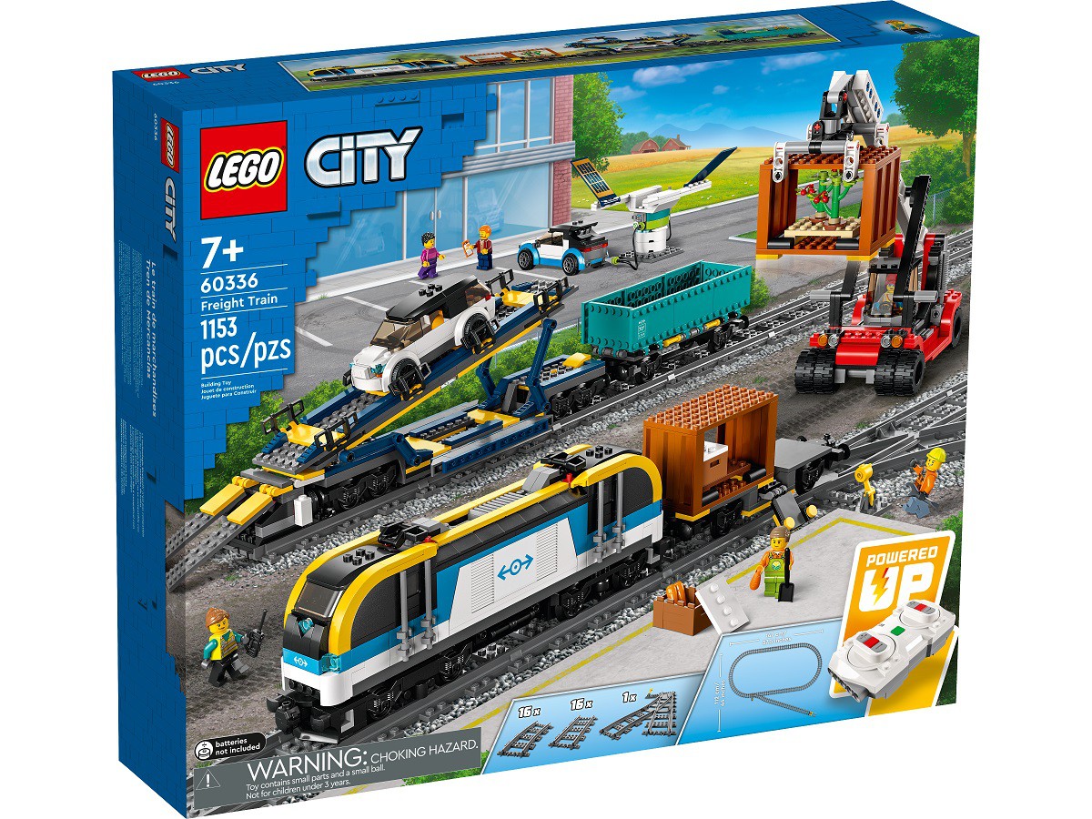 Lego City - Trem de Carga 60336 - Vila Toys