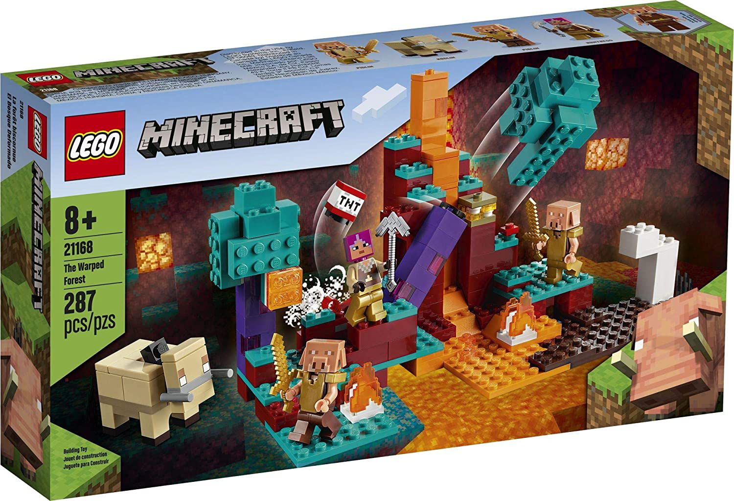 Lego Minecraft A Primeira Aventura 21169 542 Peças