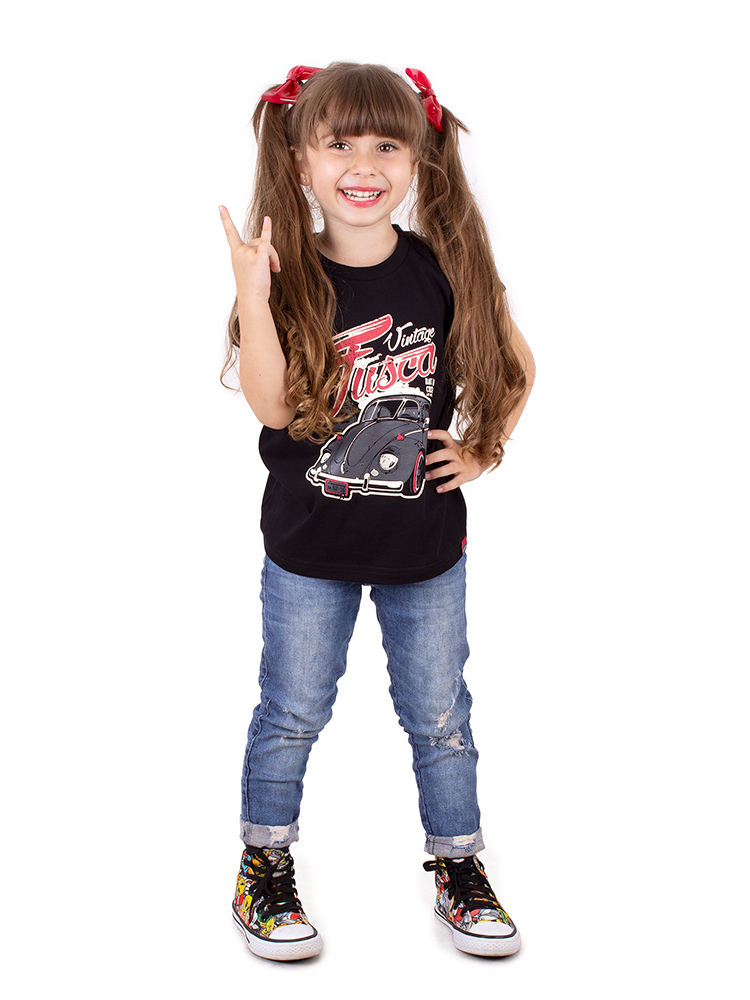 Tal Mãe Tal Filho Fusca Rat Preto Jaguar - Art Rock Camisetas - Desde 1992