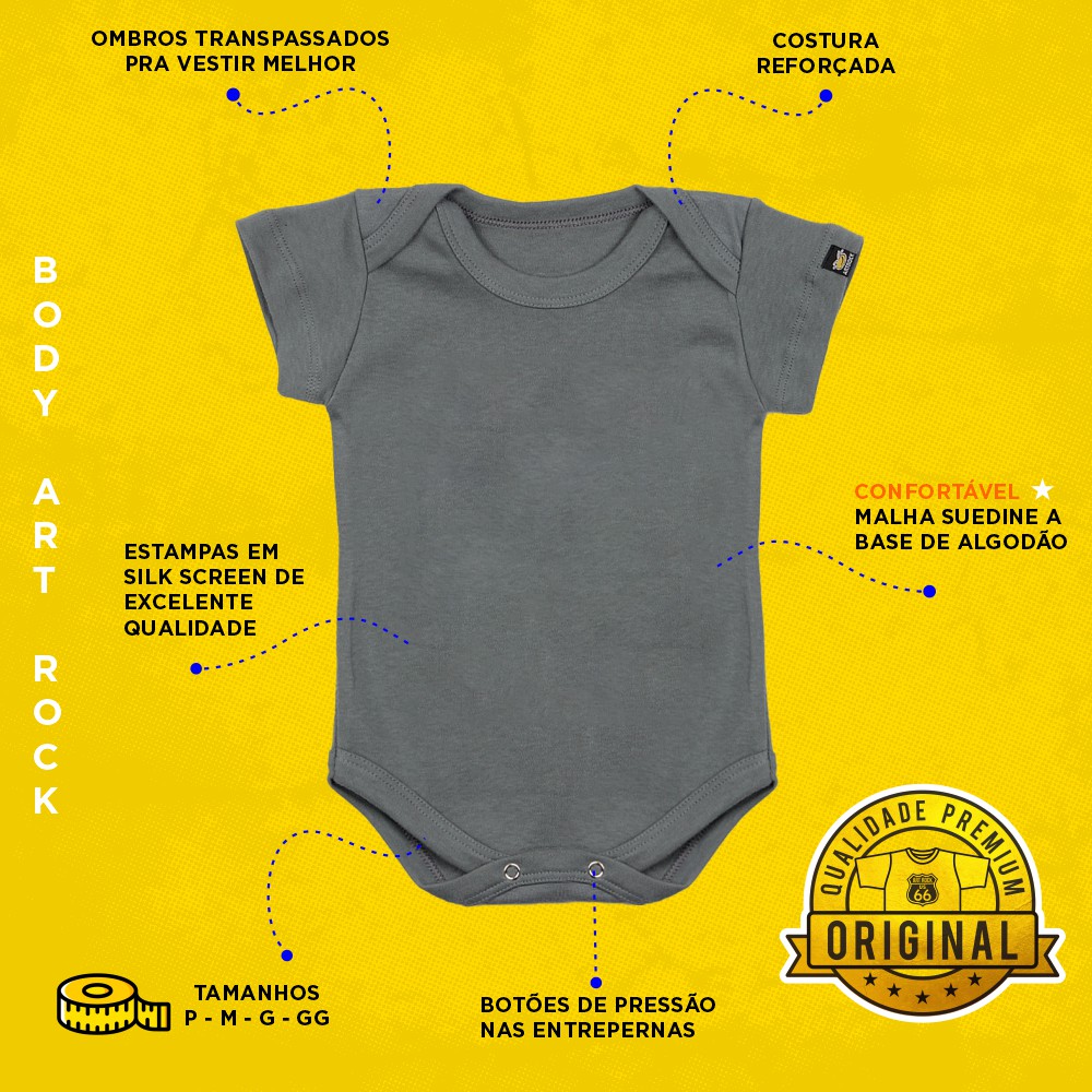 Body Bebê Player 2 Xbox - Preto - Art Rock Camisetas - Desde 1992
