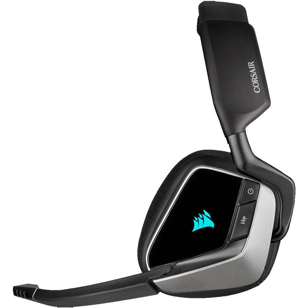 Headset Gamer Corsair Void Elite Wireless, RGB, 7.1 Surround Silver