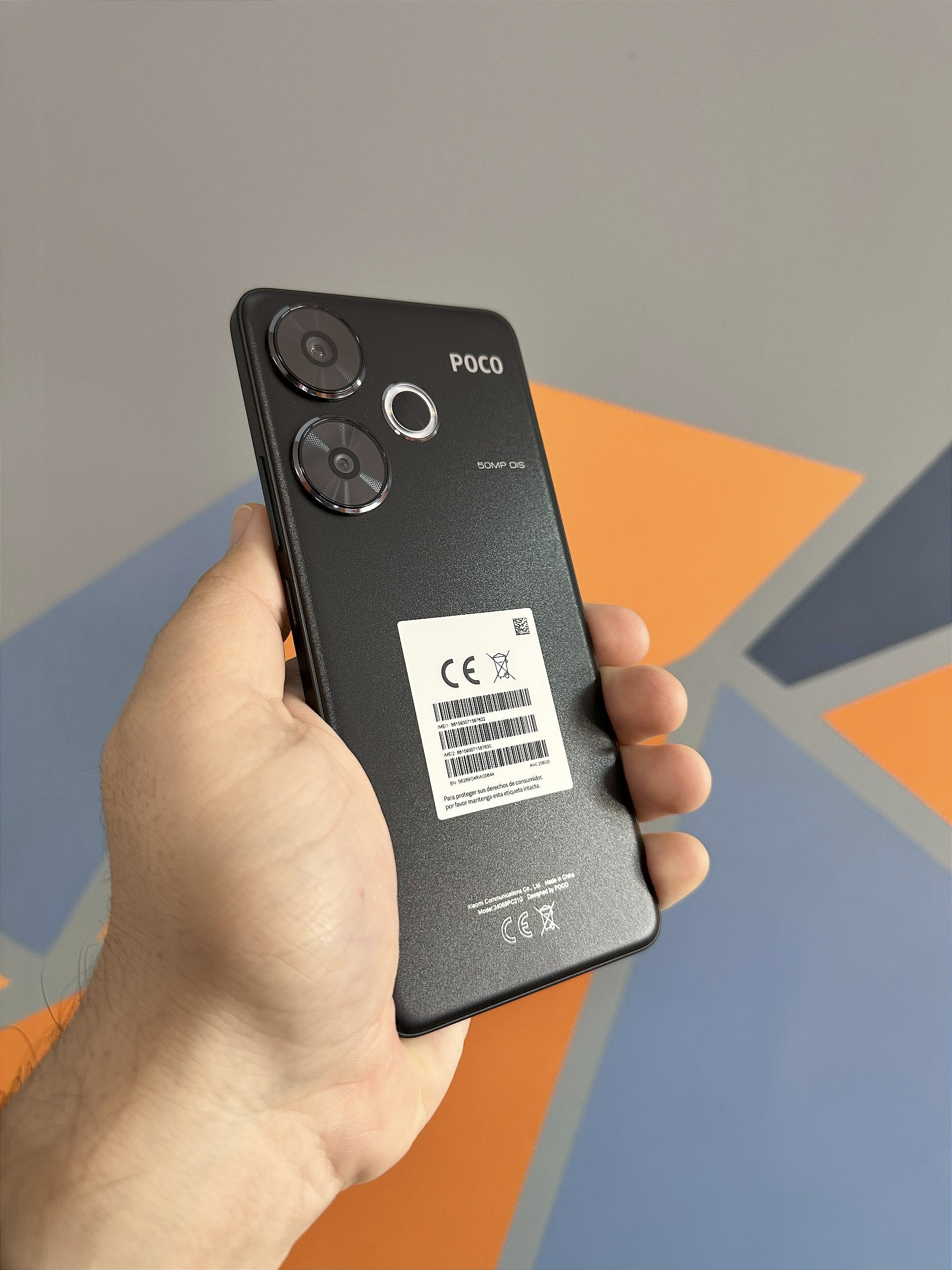 POCO F6 5G 8GB+256GB Global-Preto - Eletrosam | A qualquer