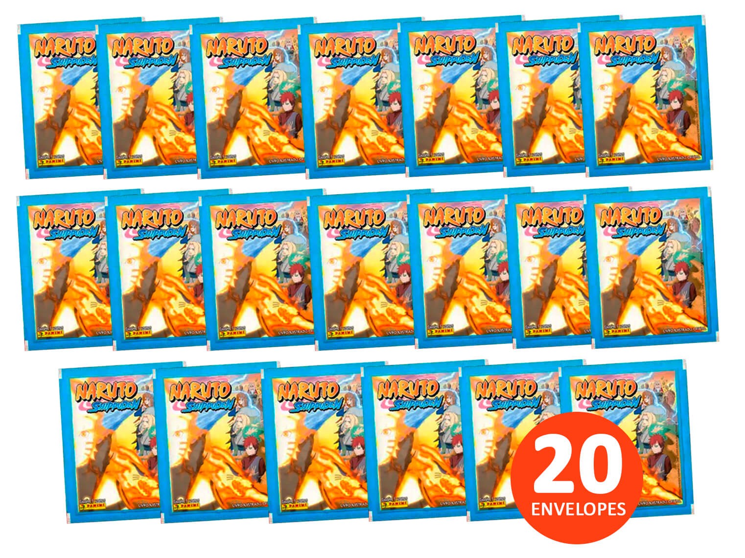 Álbum de Figurinhas Naruto Shippuden Completo para Colar, Brinquedo  Editora Panini 2016 Usado 84059860
