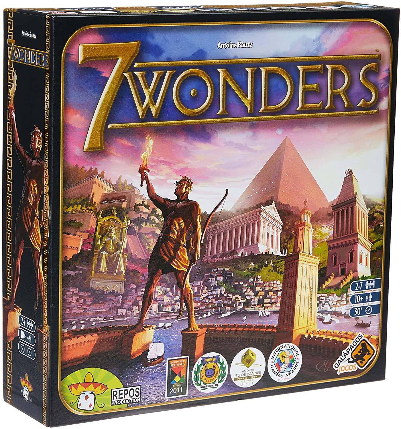 Place Games 7 Wonders Arquitetos Jogo de Cartas Galapagos 7WO301