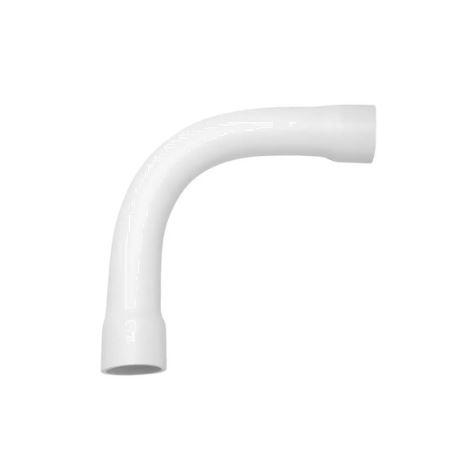 Curva Com Bolsa Para Eletroduto PVC 3/4 Polegada Rígido Branco - 3R ...