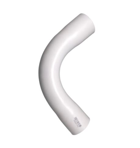 Curva Com Bolsa Para Eletroduto PVC 3/4 Polegada Rígido Branco - 3R ...