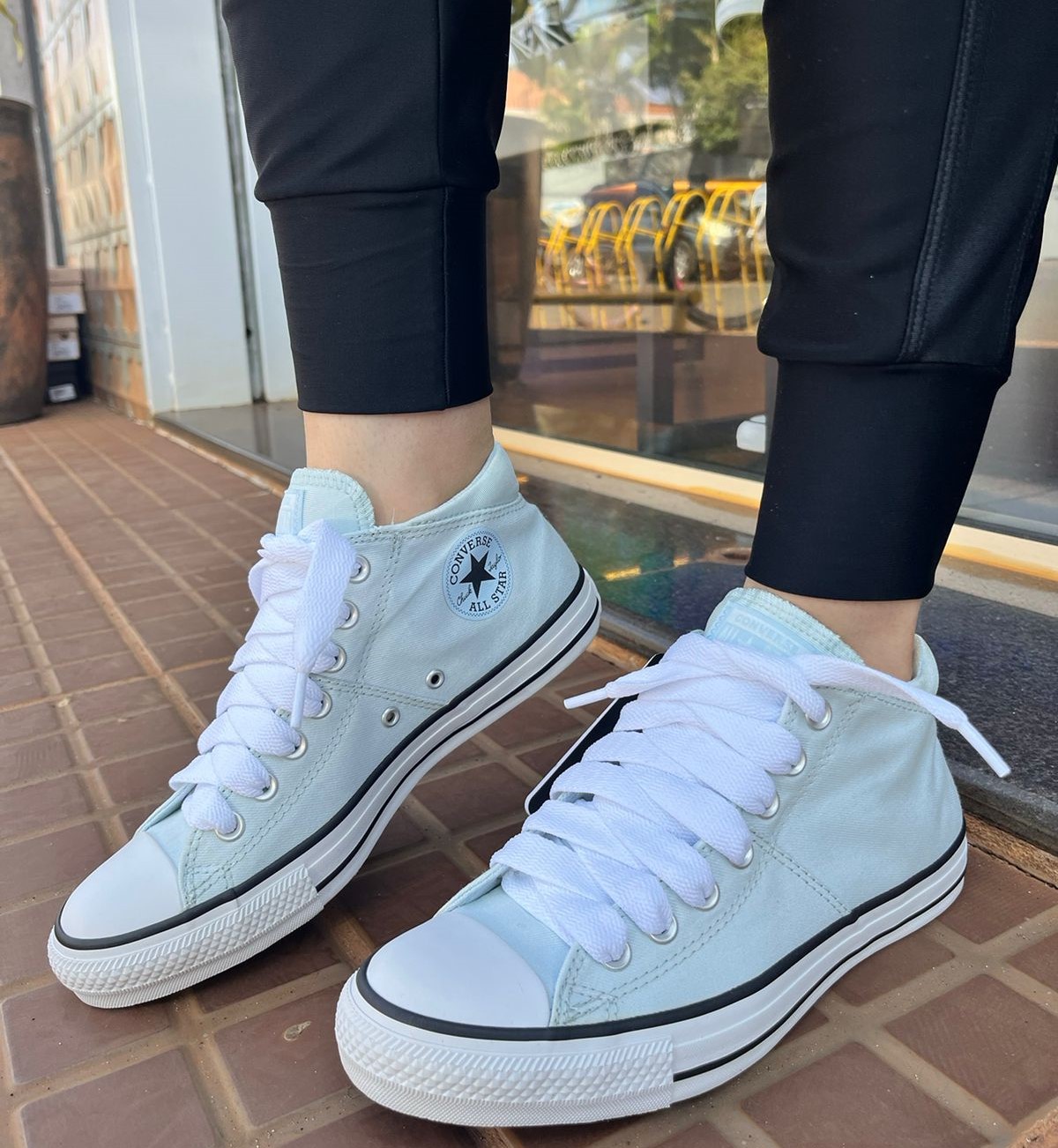 Converse all star azul claro sale