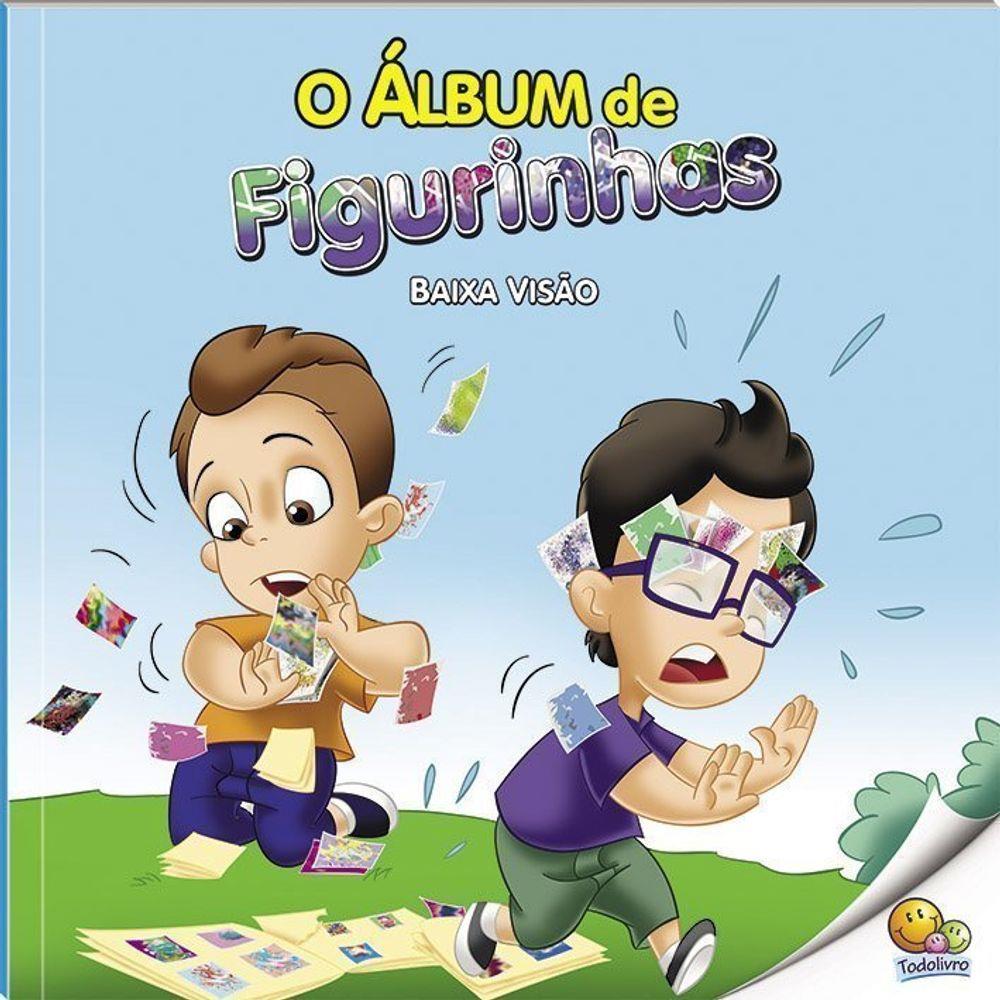 Livro O Álbum de Figurinhas Baixa Visão - Inclusão Social - Giramundo ...