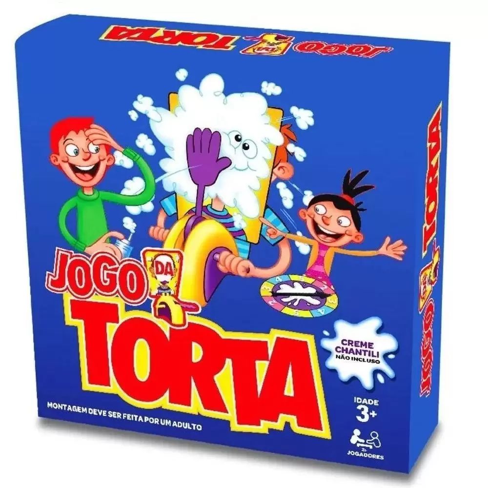 Jogo da torta na cara – Polibrinq – Maior Loja de Brinquedos da Região