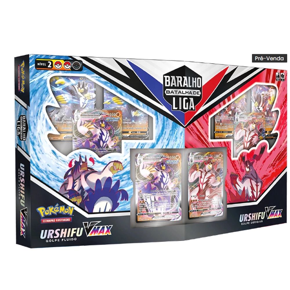 Box Pokémon Batalha de Liga Urshifu - Blanc Toys - Felicidade em