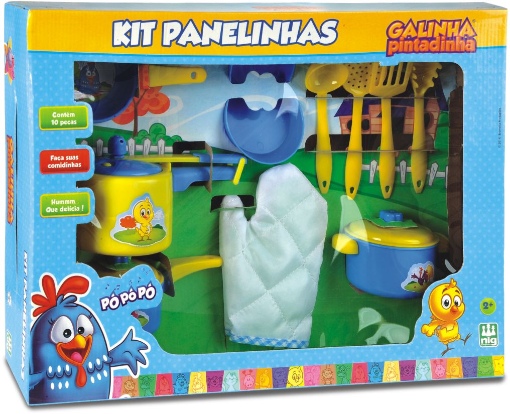 Jogo Da Memória Galinha Pintadinha Nig Brinquedos