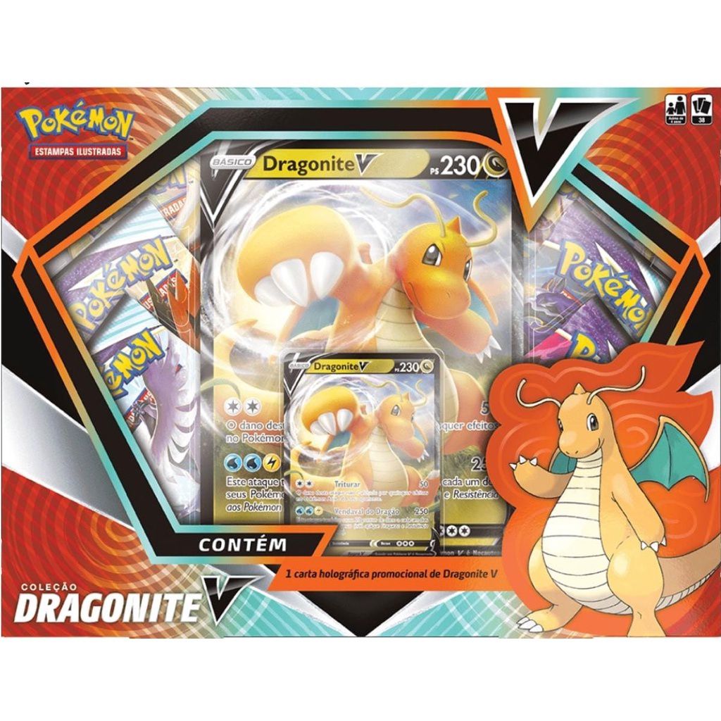 Deck Pokémon Baralho de Batalha V Sortidos - C/ 60 Cartas - Blanc