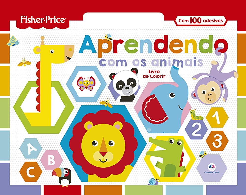 Animais Fofinhos - Livro Infantil Educativo Fisher Price - Tralalá