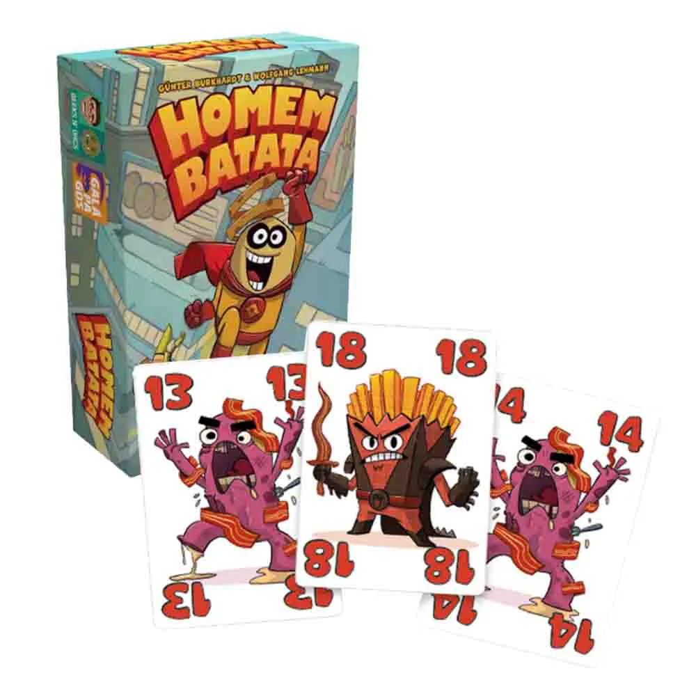 Jogo de Cartas Homem Batata - Blanc Toys - Onde brincar vai além da ...
