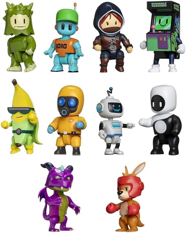 Bonecos de Ação Stumble Guys Série 2 - Diversão Garantida! - Blanc Toys ...