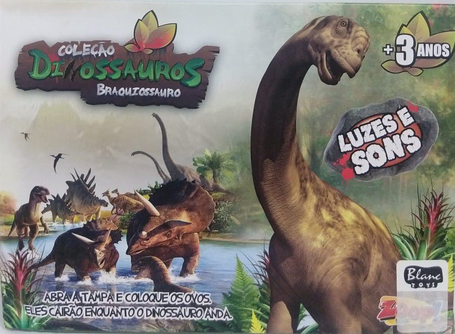 Dinossauro Surpresa no ovo Zoop Toys - Blanc Toys - Felicidade em brinquedos