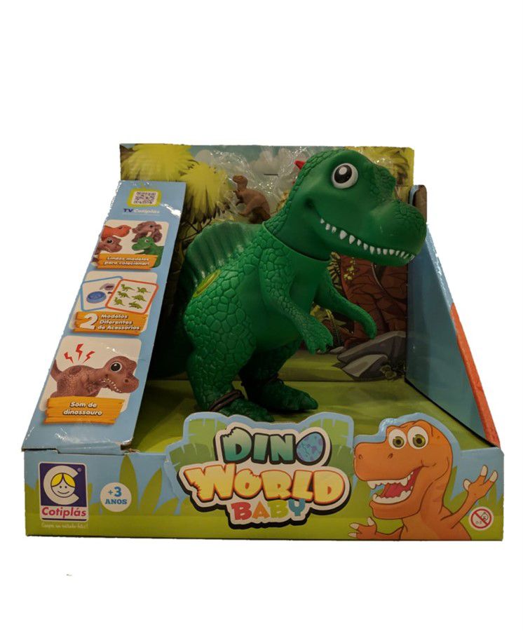 Brinquedo Infantil Boneco Dino Word Bebê Dinossauro T Rex - Loja