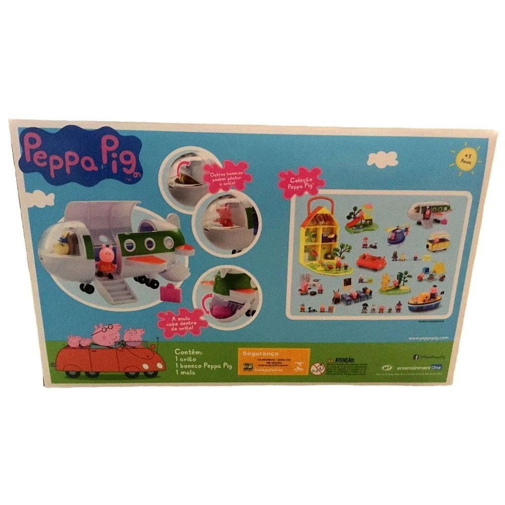 Casa com Jardim Peppa Pig e George - Dtc - Casinha de Boneca