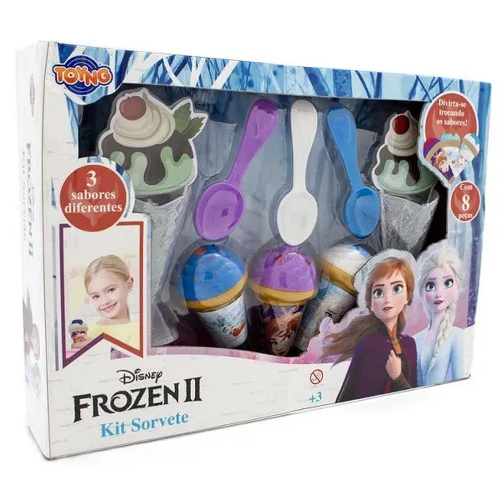 Kit Sorvete Grande Frozen 2 Sortido - Toyng : : Brinquedos e  Jogos