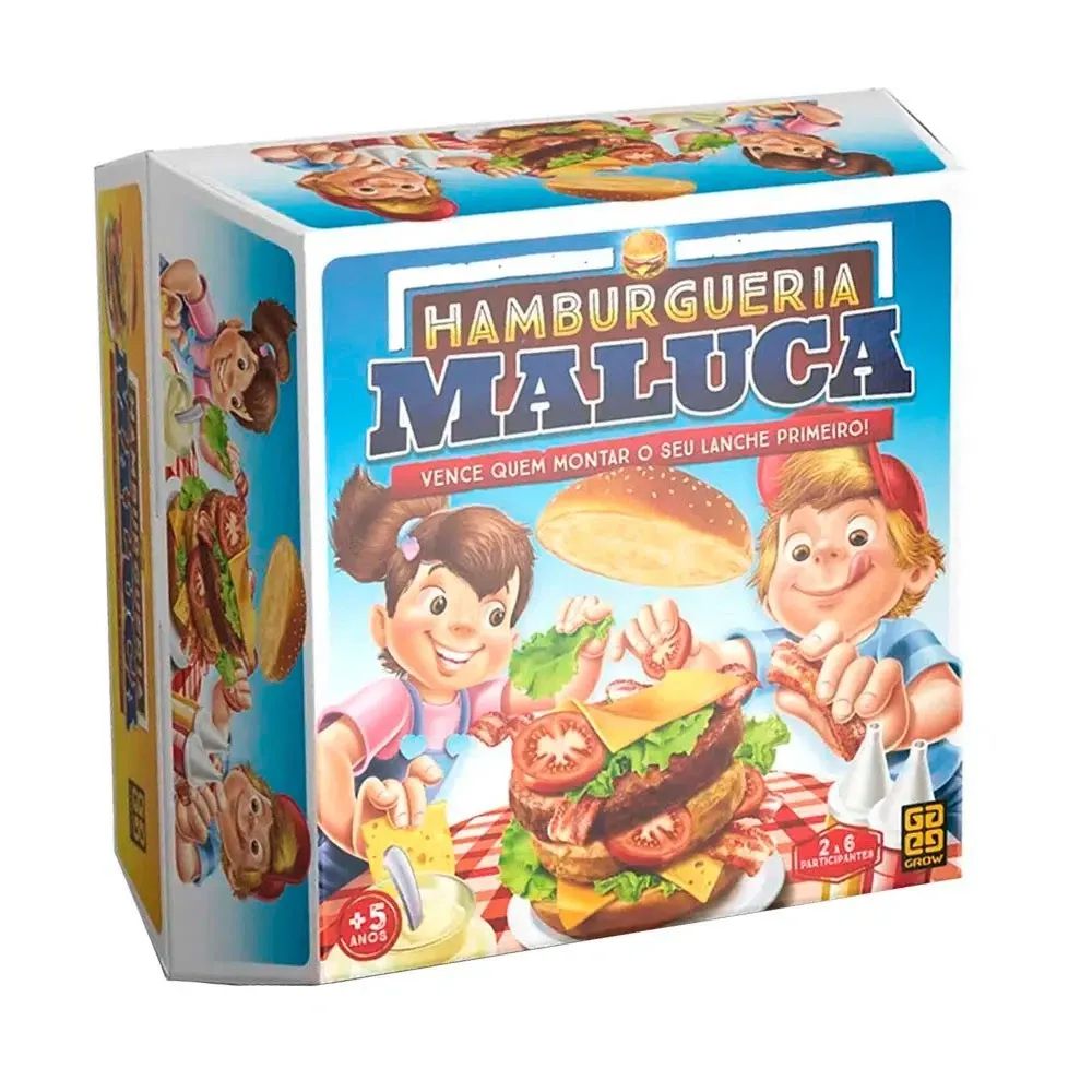 Jogo Pizzaria Maluca - Jogo Pizzaria Maluca - GROW