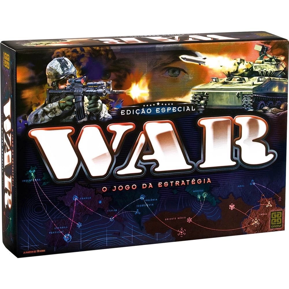 Jogo War Grow - Tabuleiro - Games & Toys