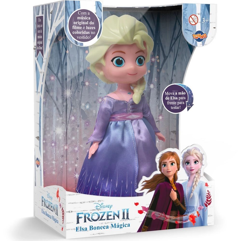 Boneca Frozen 2 Dancarina Com Musica Toyng - Blanc Toys - Felicidade em  brinquedos, bonecas frozen 2 