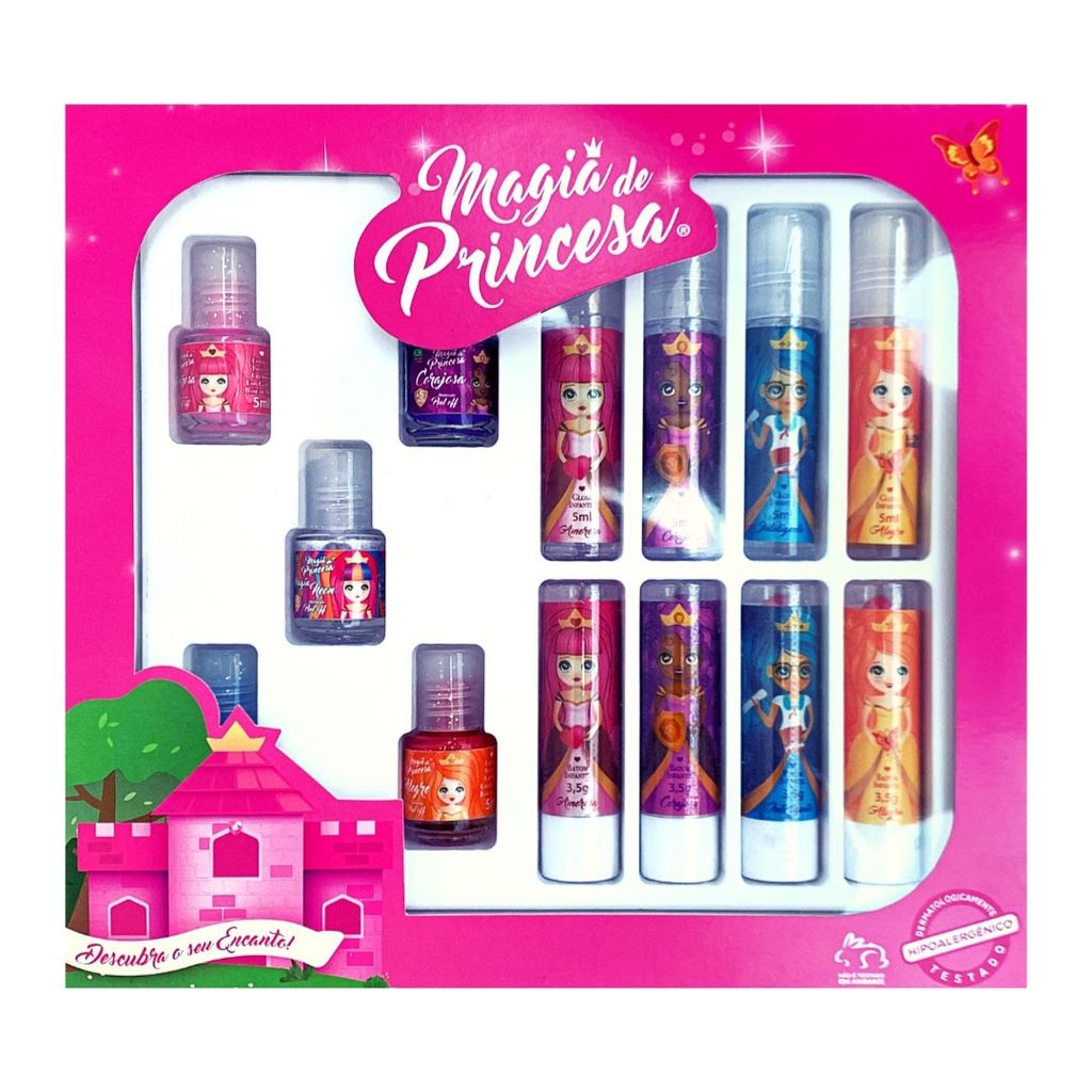 Kit Maquiagem Magia de Princesa Amorosa Sellus - Blanc Toys - Felicidade em  brinquedos