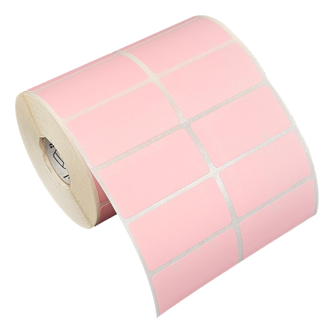 Etiqueta adesiva 50x25mm 5x2,5cm (2 colunas) BOPP p/ Zebra Argox