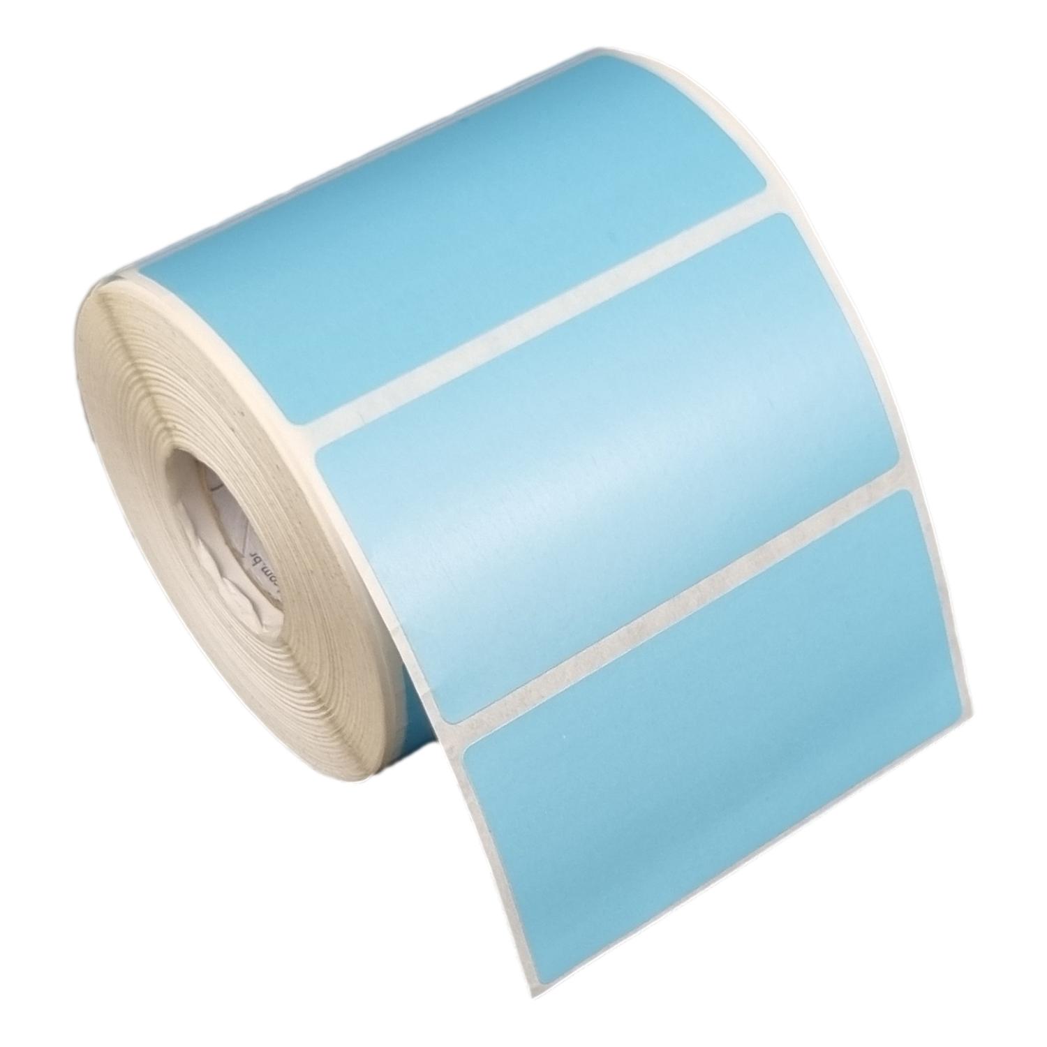 Etiqueta adesiva 80x40mm 8x4cm Couche p/ Zebra Argox Elgin - Rolo