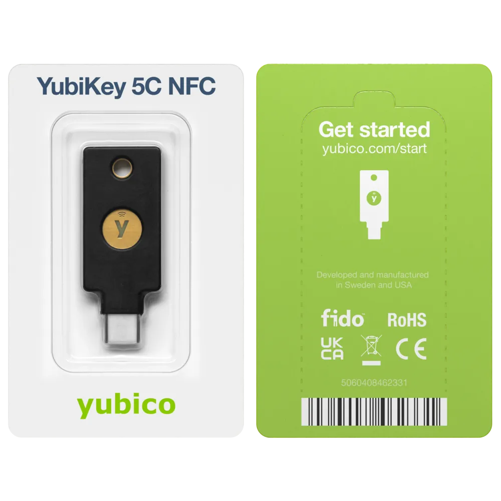 【値下】Yubico YubiKey 5 NFC & 5C NFC セット Chave De Segurança Yubikey 5c Nfc Yubico Fido2 Usb-c Lacrado