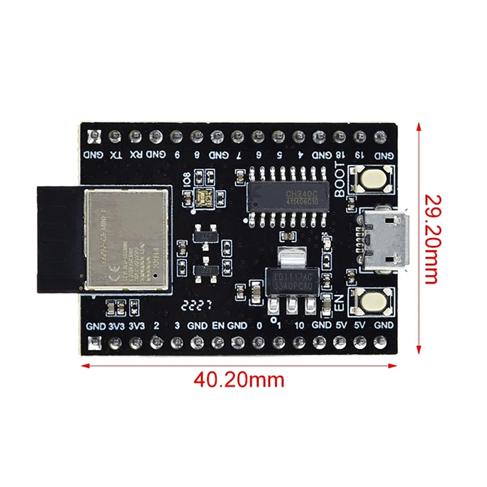 Esp32 C3 Mini 1 Risc V com 4Mb Flash Mini USB - ARDUSHOP Componentes ...