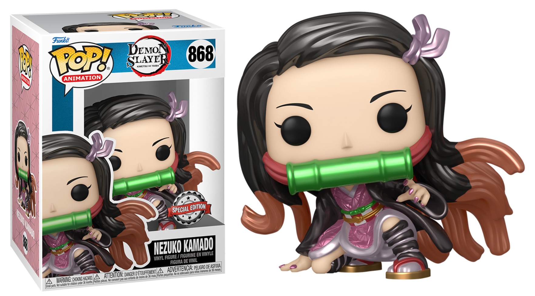 Funko Pop Demon Slayer Tanjiro Kamado 867 - Loja POP! Geek