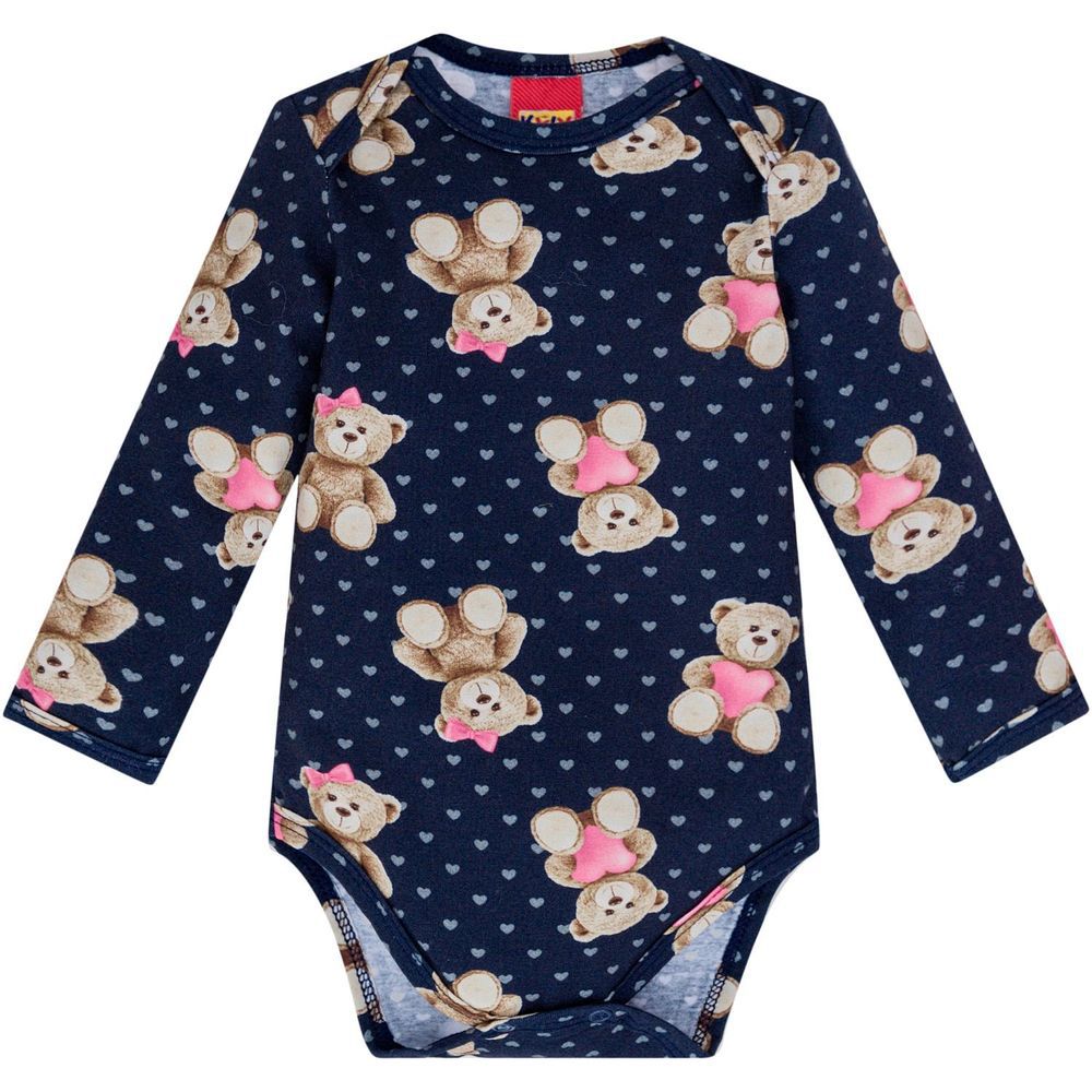 Body Infantil Bebê Feminino Kyly 207074 - Se-An Junior - Moda Infantil