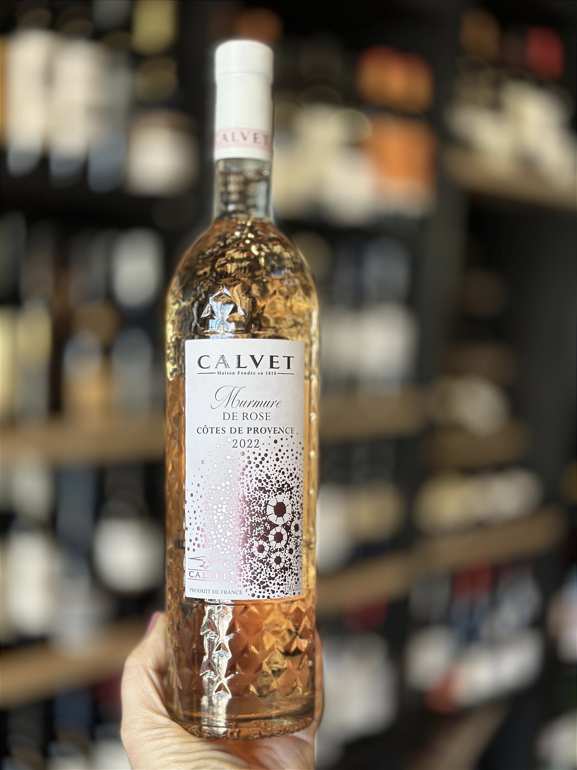 Vinho rosé Côtes de Provence Calvet - www.santaclarita.com.br