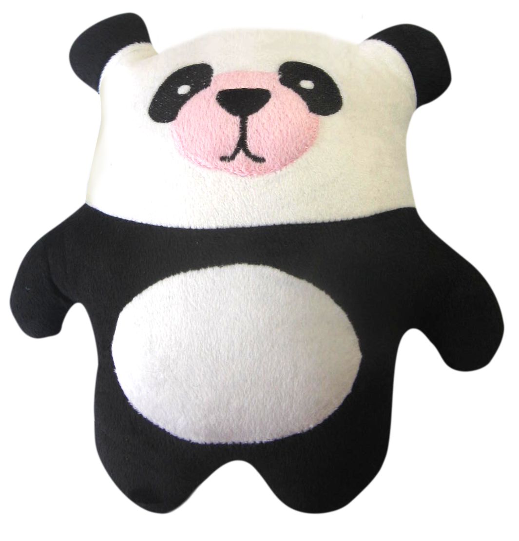 Brinquedo de pelúcia animal de pelúcia urso panda, boneca de