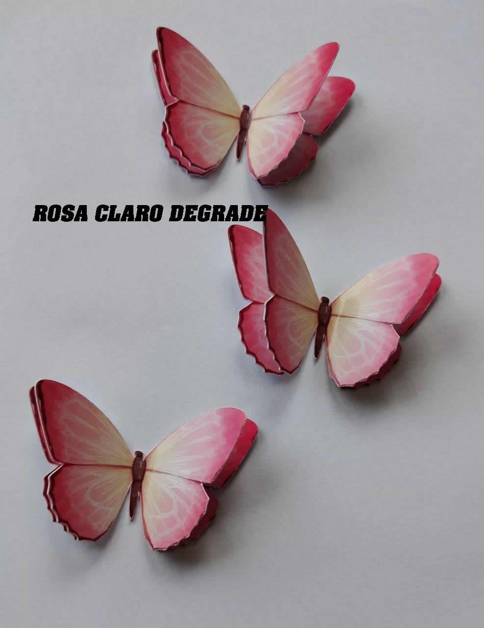 Em promoção! Cor-de-rosa Roxo Azul Borboleta Decoração Do Bolo