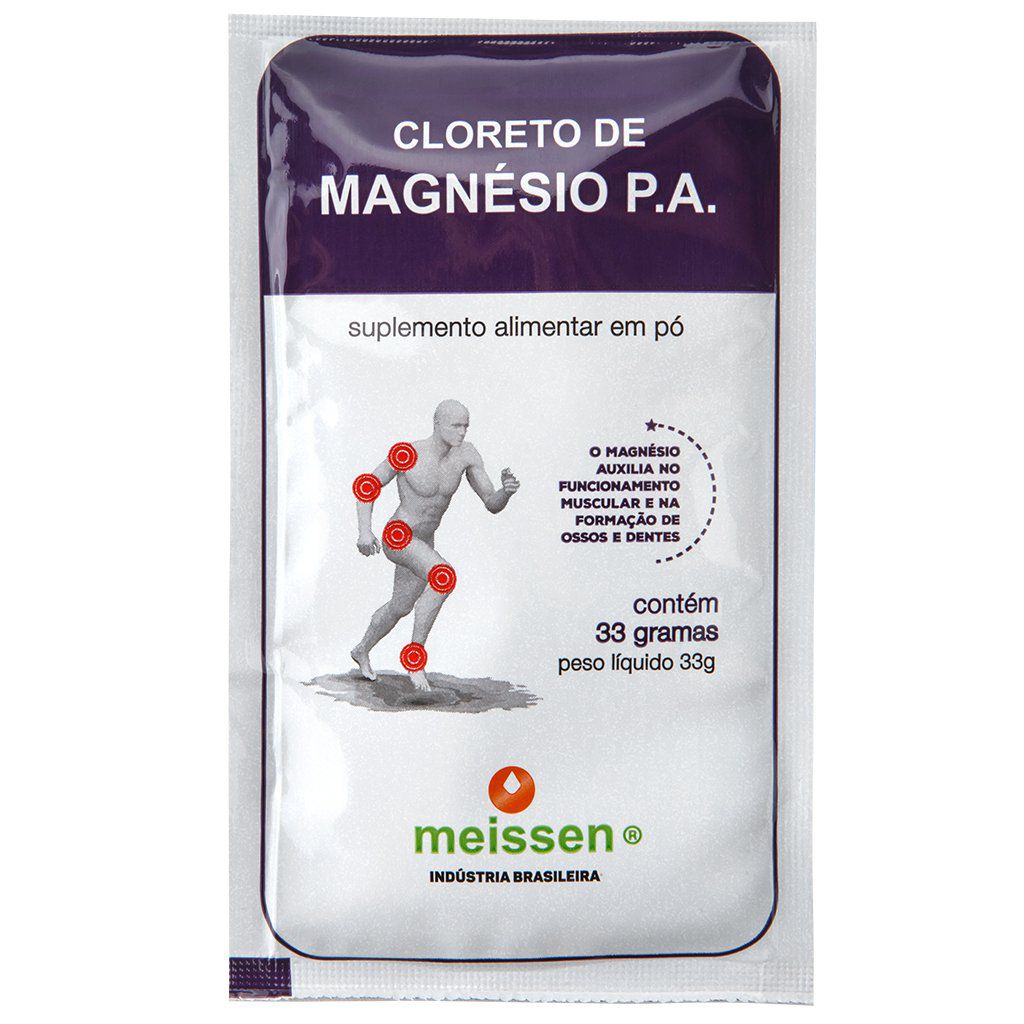 Cloreto De Magnésio Display Com 10 Sachês Meissen Natukura Produtos Naturais