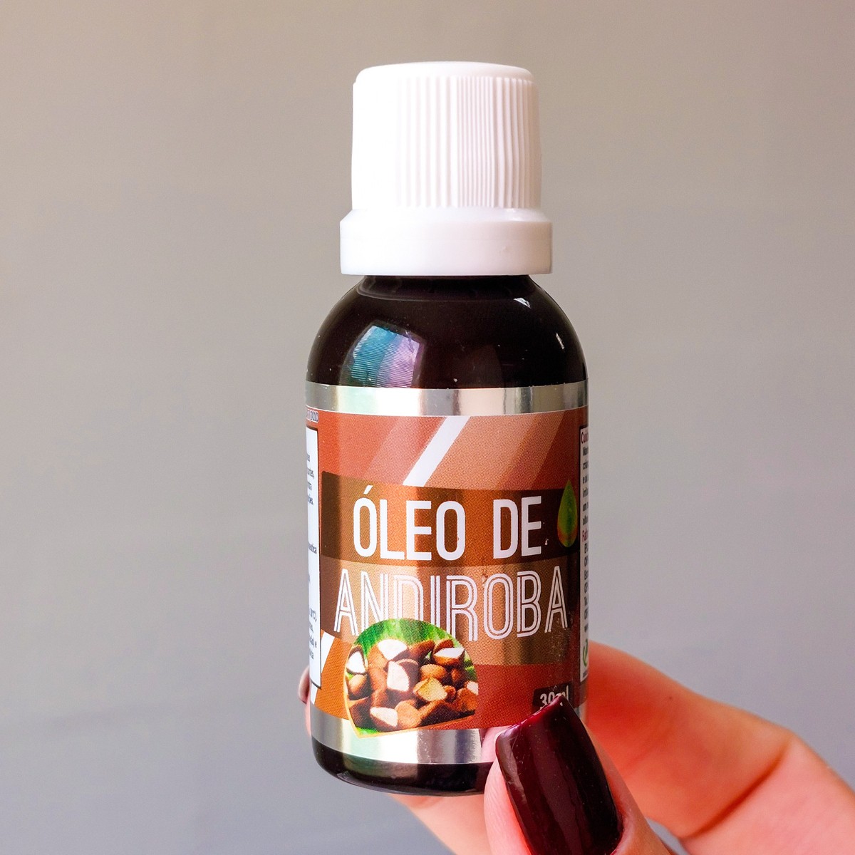 Óleo Vegetal de Andiroba 30ml - Natukura Produtos Naturais