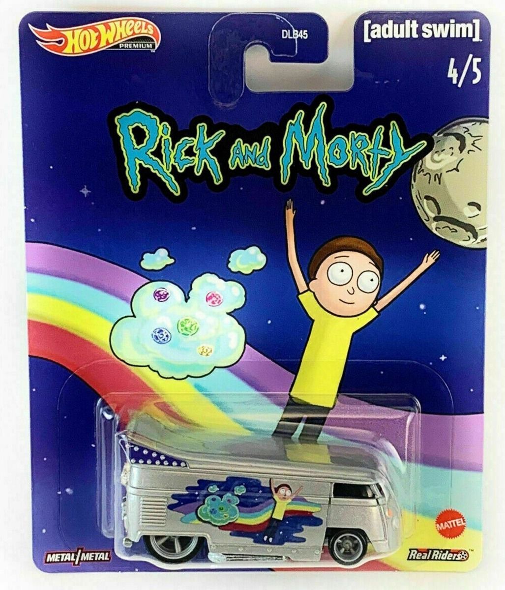 Rick The Racing Bus VW Drag Bus Rick And Morty Pop Culture - Minicars Brasil